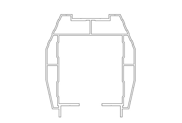 鋁型材定制開(kāi)模懸浮門鋁型材-工業(yè)鋁型材2
