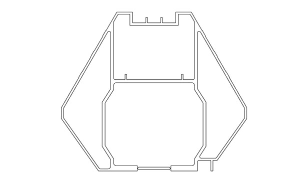 鋁型材定制開(kāi)模懸浮門鋁型材-工業(yè)鋁型材4